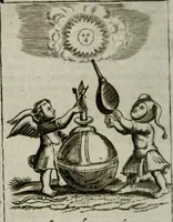 An illustration from Emblems, divine and moral, together with hieroglyphicks of the life of man (1736)