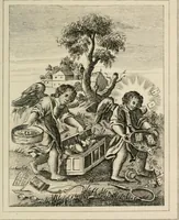 An illustration from Emblems, divine and moral (1839)