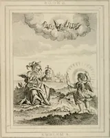 An illustration from Emblems, divine and moral (1839)