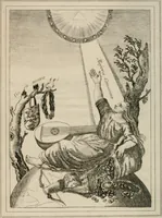 An illustration from Emblems, divine and moral (1839)