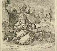 An illustration from Emblems, divine and moral (1839)