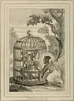 An illustration from Emblems, divine and moral (1839)