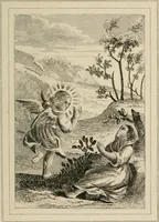 An illustration from Emblems, divine and moral (1839)