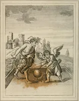 An illustration from Emblems, divine and moral (1839)