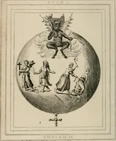 An illustration from Emblems, divine and moral (1839)