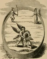 An illustration from Emblems, divine and moral : The school of the heart; and Hieroglyphics of the life of man (1866)
