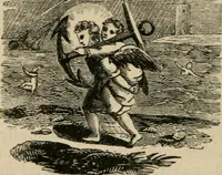An illustration from Emblems, divine and moral : The school of the heart; and Hieroglyphics of the life of man (1866)