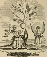 An illustration from Emblems, divine and moral : The school of the heart; and Hieroglyphics of the life of man (1866)