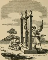 An illustration from Emblems, divine and moral : The school of the heart; and Hieroglyphics of the life of man (1866)