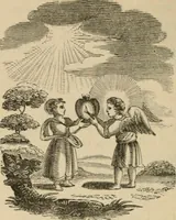 An illustration from Emblems, divine and moral : The school of the heart; and Hieroglyphics of the life of man (1866)