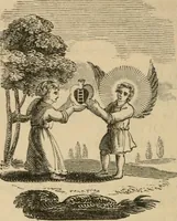 An illustration from Emblems, divine and moral : The school of the heart; and Hieroglyphics of the life of man (1866)