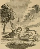 An illustration from Emblems, divine and moral : The school of the heart; and Hieroglyphics of the life of man (1866)