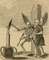 An illustration from Emblems, divine and moral : The school of the heart; and Hieroglyphics of the life of man (1866)