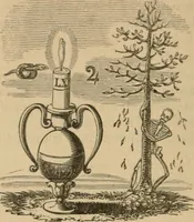 An illustration from Emblems, divine and moral : The school of the heart; and Hieroglyphics of the life of man (1866)