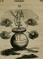 An illustration from Emblems divine and moral (1851)