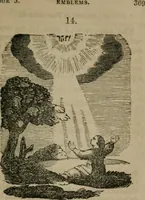 An illustration from Emblems divine and moral (1851)