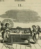 An illustration from Emblems, divine and moral (1812)