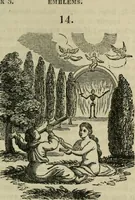 An illustration from Emblems, divine and moral (1812)
