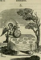 An illustration from Emblems, divine and moral (1812)