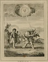 An illustration from Emblems divine and moral (1839)