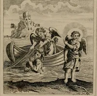 An illustration from Emblems divine and moral (1839)