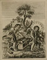An illustration from Emblems divine and moral (1839)