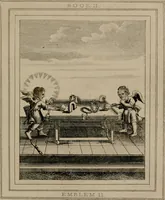 An illustration from Emblems divine and moral (1839)