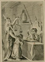 An illustration from Emblems divine and moral (1839)
