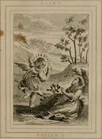 An illustration from Emblems divine and moral (1839)