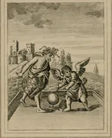 An illustration from Emblems divine and moral (1839)