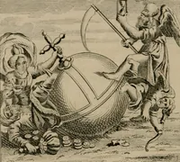 An illustration from Emblems divine and moral (1839)
