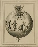 An illustration from Emblems divine and moral (1839)