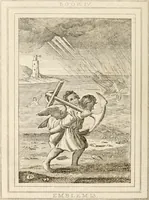 An illustration from Emblems, divine and moral. New ed., carefully rev. and corr., with recommendatory prefaces by Augustus Toplady, and John Ryland (1839)