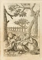 An illustration from Emblems, divine and moral. New ed., carefully rev. and corr., with recommendatory prefaces by Augustus Toplady, and John Ryland (1839)
