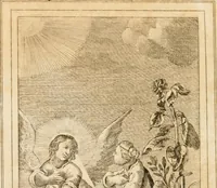 An illustration from Emblems, divine and moral. New ed., carefully rev. and corr., with recommendatory prefaces by Augustus Toplady, and John Ryland (1839)