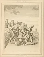 An illustration from Emblems, divine and moral. New ed., carefully rev. and corr., with recommendatory prefaces by Augustus Toplady, and John Ryland (1839)