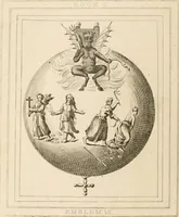 An illustration from Emblems, divine and moral. New ed., carefully rev. and corr., with recommendatory prefaces by Augustus Toplady, and John Ryland (1839)
