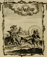 An illustration from Emblems divine and moral ; together with Hieroglyphics of the life of man (1777)