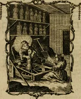 An illustration from Emblems divine and moral ; together with Hieroglyphics of the life of man (1777)