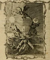 An illustration from Emblems divine and moral ; together with Hieroglyphics of the life of man (1777)