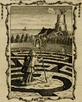 An illustration from Emblems divine and moral ; together with Hieroglyphics of the life of man (1777)