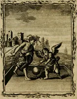 An illustration from Emblems divine and moral ; together with Hieroglyphics of the life of man (1777)