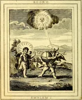 An illustration from Emblems, divine and moral (1824)