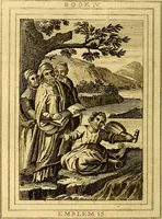 An illustration from Emblems, divine and moral (1824)