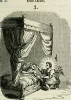 An illustration from Emblems, divine and moral (1818)