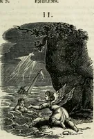 An illustration from Emblems, divine and moral (1818)