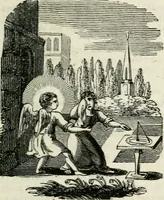 An illustration from Emblems, divine and moral (1818)