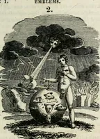 An illustration from Emblems, divine and moral (1818)