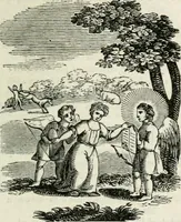 An illustration from Emblems, divine and moral (1818)