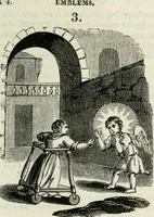An illustration from Emblems, divine and moral (1818)